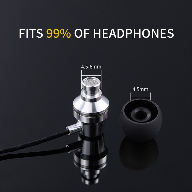1-20Pairs Soft Silicone Replac - Silicone Ear Tip Replacement ulasan dan harga
